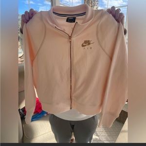 Nike Pale Pink Zip Up